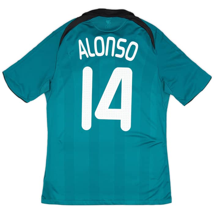 2008-09 Liverpool Third Shirt Alonso #14 - 8/10 - (S)