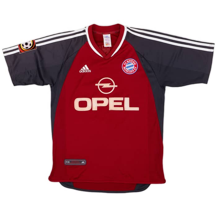 2001-02 Bayern Munich Home Shirt Salihamidzic #20 - 6/10 - (S)