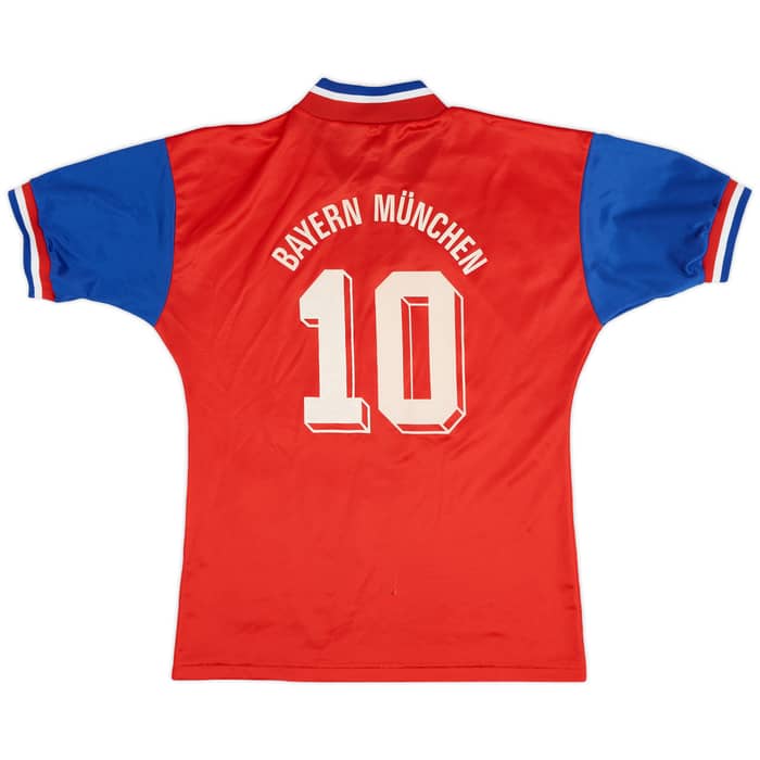 1993-95 Bayern Munich Home Shirt #10 - 7/10 - (XL)