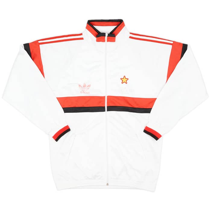 1990-92 AC Milan adidas Track Jacket - 5/10 - (M)