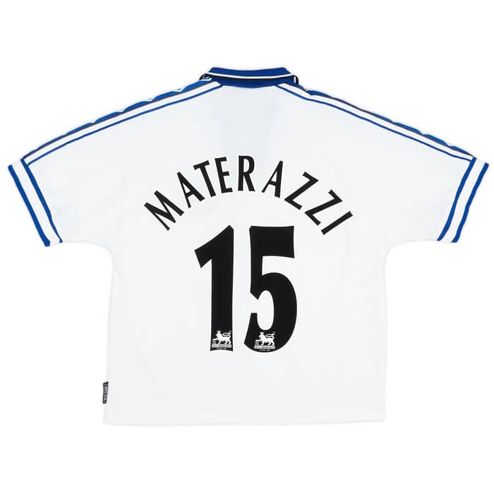 1998-99 Everton Away Shirt Materazzi #15 - 8/10 - (Y)