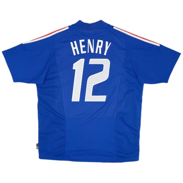 2002-04 France Home Shirt Henry #12 - 6/10 - (S)