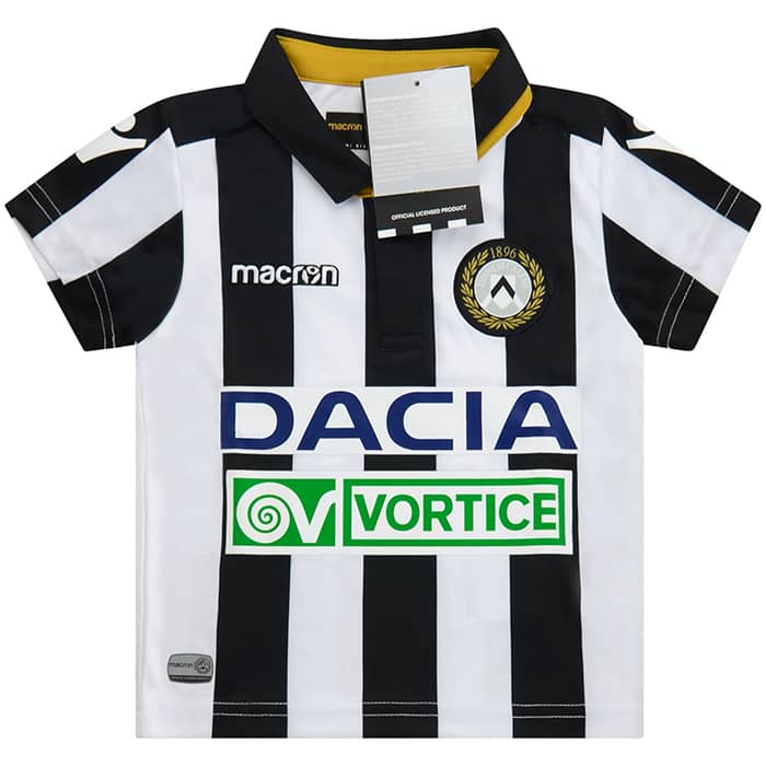 2018-19 Udinese Home Shirt & Shorts Kit (Little Kids)