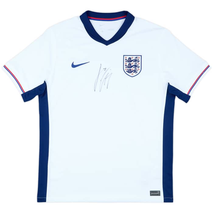 2024-25 England Signed Home Shirt (Grealish)