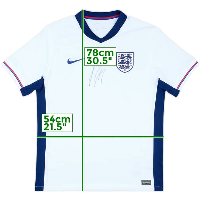 2024-25 England Signed Home Shirt (Grealish)
