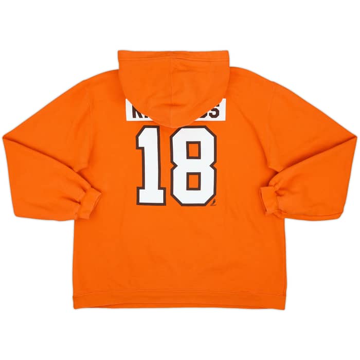 2010-11 Philadelphia Flyers Richards #18 Reebok Hooded Sweat Top - 7/10 - (L)