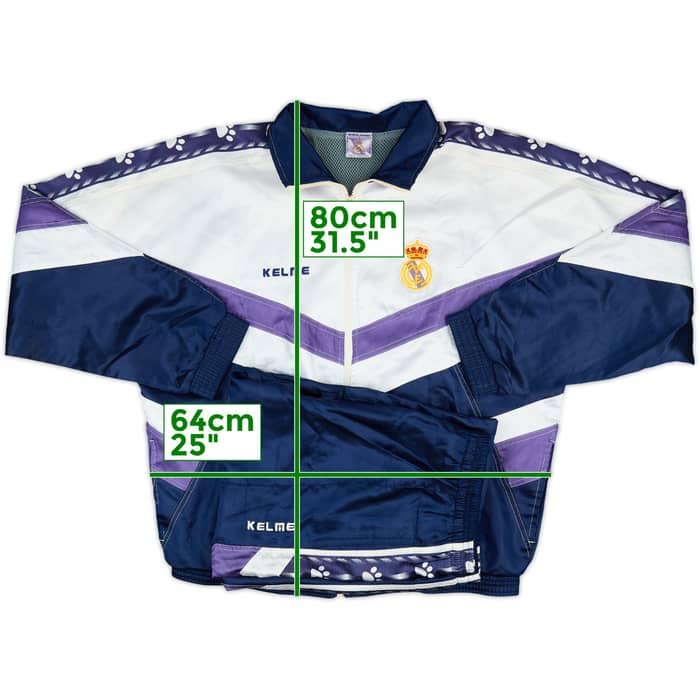 1997-98 Real Madrid Kelme Tracksuit - 9/10 - (XL)