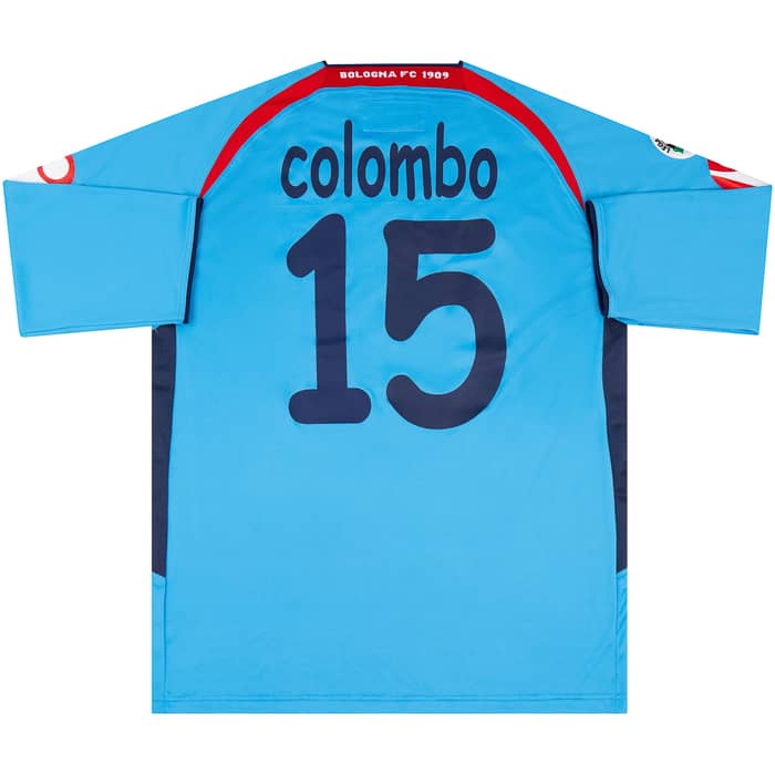 2006-07 Bologna Match Issue GK Shirt Colombo #15