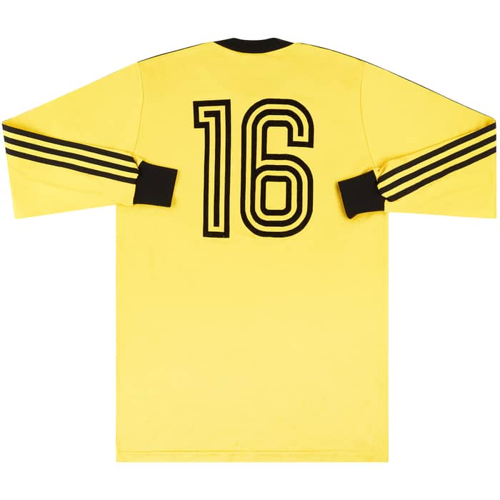 1986-87 IA Akranes Match Issue UEFA Cup Home L/S Shirt #16 (v Sporting)