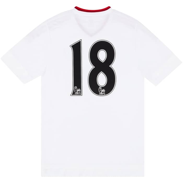 2015-16 Manchester United Match Issue Away Shirt #18