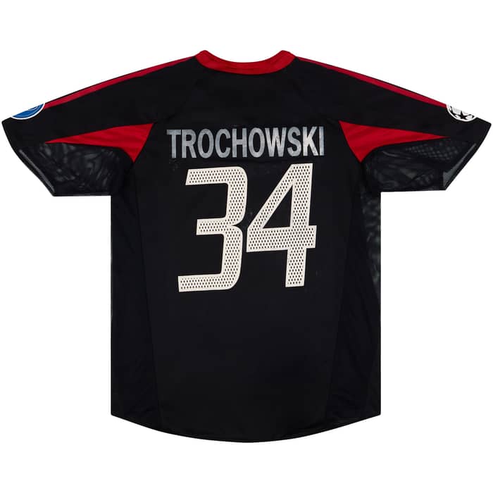 2004-05 Bayern Munich Match Issue Champions League Shirt Trochowski #34