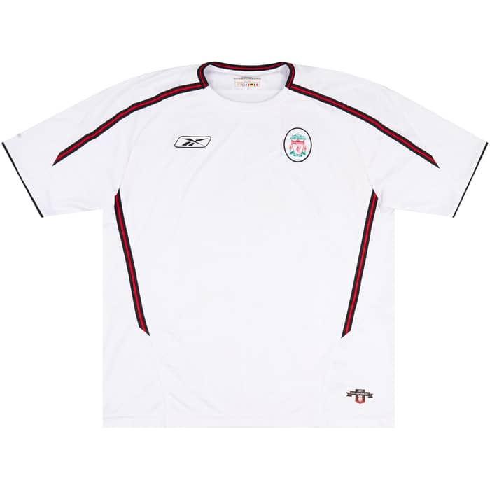 2003-04 Liverpool Match Issue Away Shirt #14