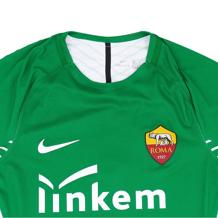 2017-18 Roma Primavera Match Issue GK Shirt #1