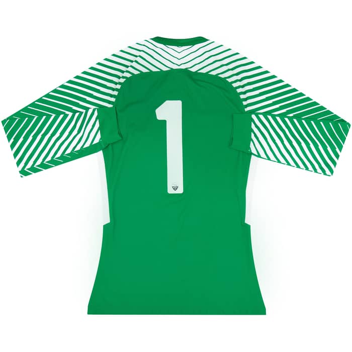 2017-18 Roma Primavera Match Issue GK Shirt #1