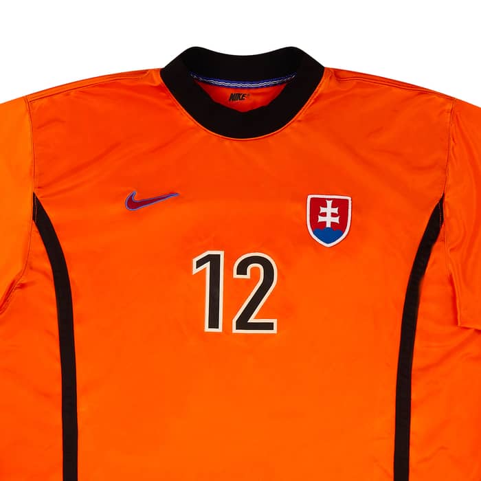 2000-01 Slovakia Match Issue GK Shirt #12