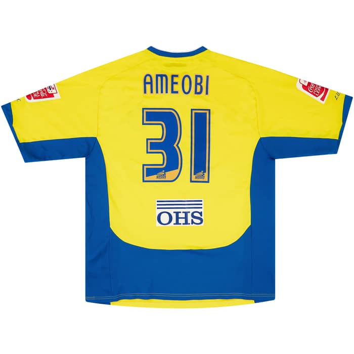 2007-08 Leeds United Match Issue Away Shirt Ameobi #31