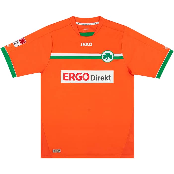 2012-13 Greuther Furth Match Issue Away Shirt Mikkelsen #27