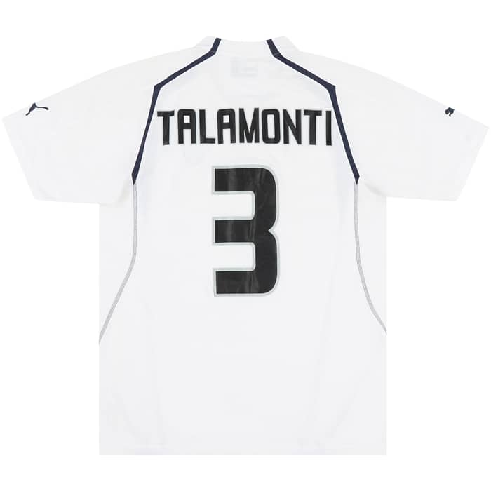 2004-05 Lazio Match Issue Away Shirt Talamonti #3