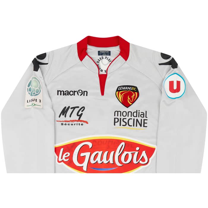 2011-12 Le Mans Match Issue Signed Third L/S Shirt Doumbia #22