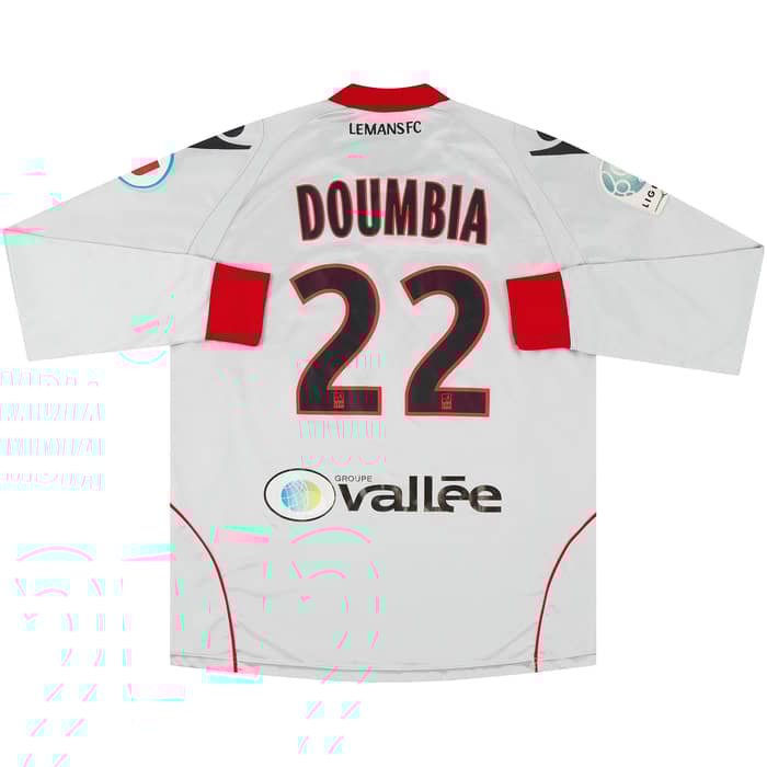 2011-12 Le Mans Match Issue Signed Third L/S Shirt Doumbia #22