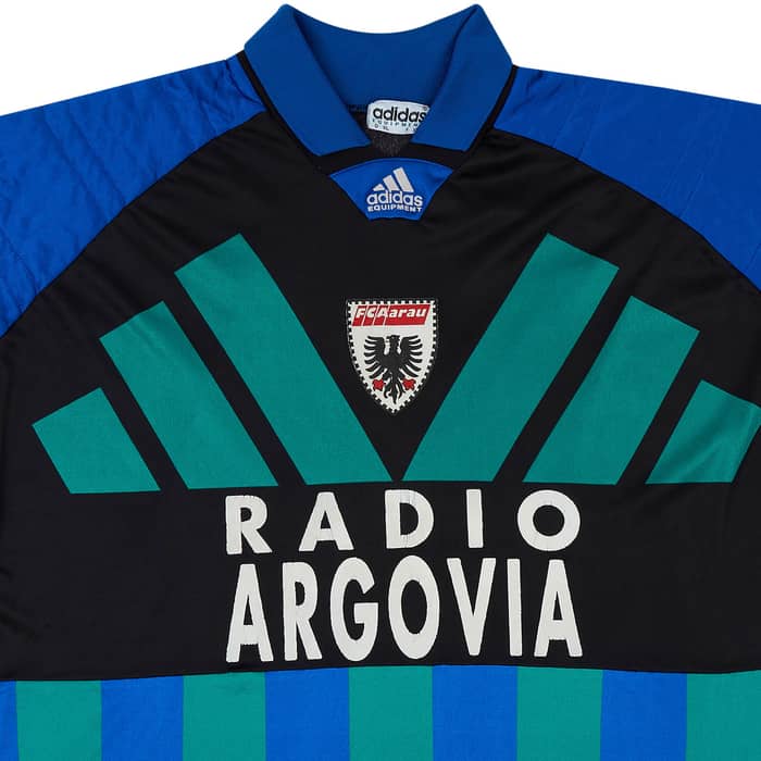 1992-94 FC Aarau Match Issue GK Shirt #1