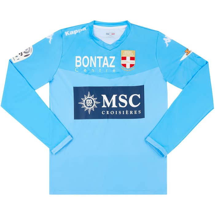 2014-15 Evian Thonon Gaillard Match Issue GK Shirt Leroy #40