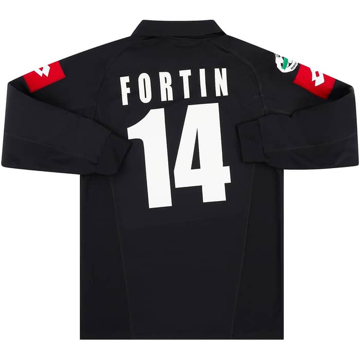 2004-05 Siena Match Issue GK Shirt Fortin #14