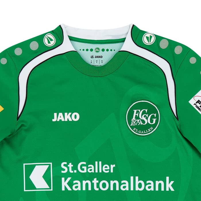 2014-15 St Gallen Match Issue Home Shirt Rodriquez #34
