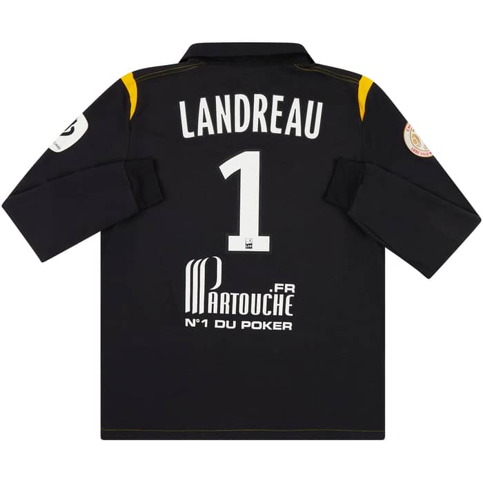 2011-12 Lille Match Issue GK Shirt Landreau #1