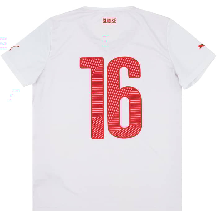 2014-15 Switzerland Womens Match Issue Away Shirt #16
