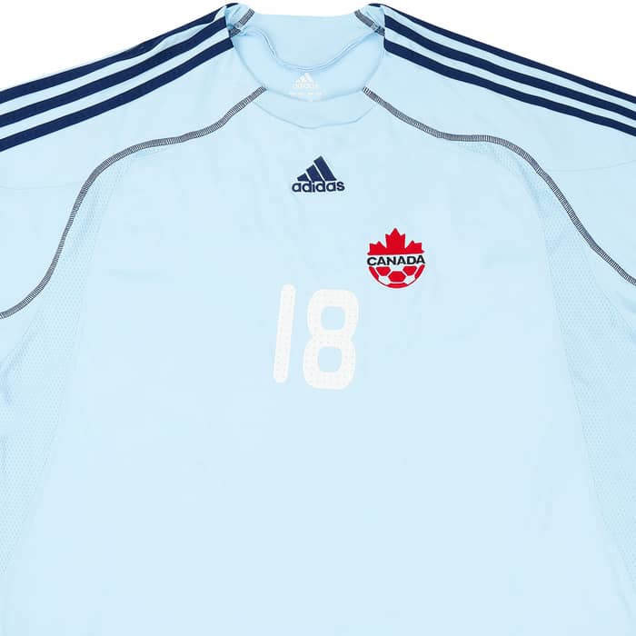 2009-10 Canada Match Issue GK Shirt #18