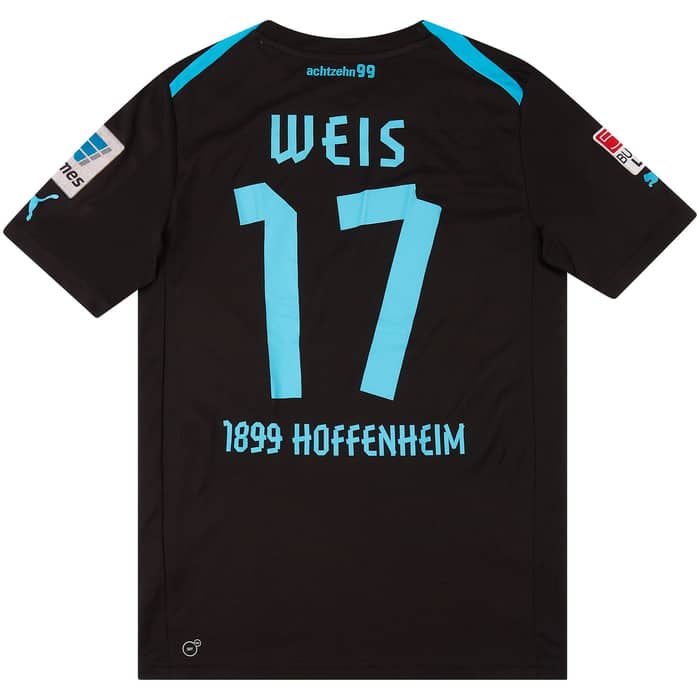 2012-13 Hoffenheim Match Issue Away Shirt Weis #17