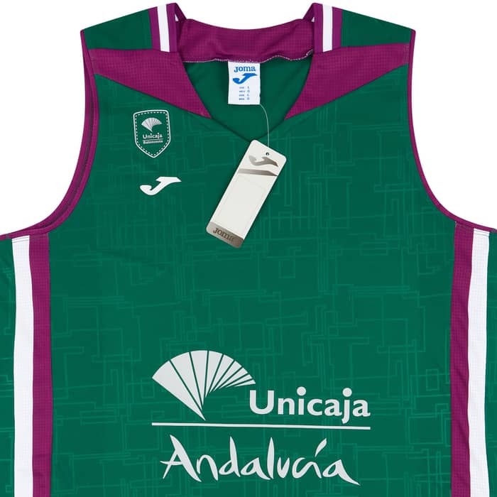 2020-21 Unicaja Baloncesto Malaga Home Tank Top/Vest - NEW