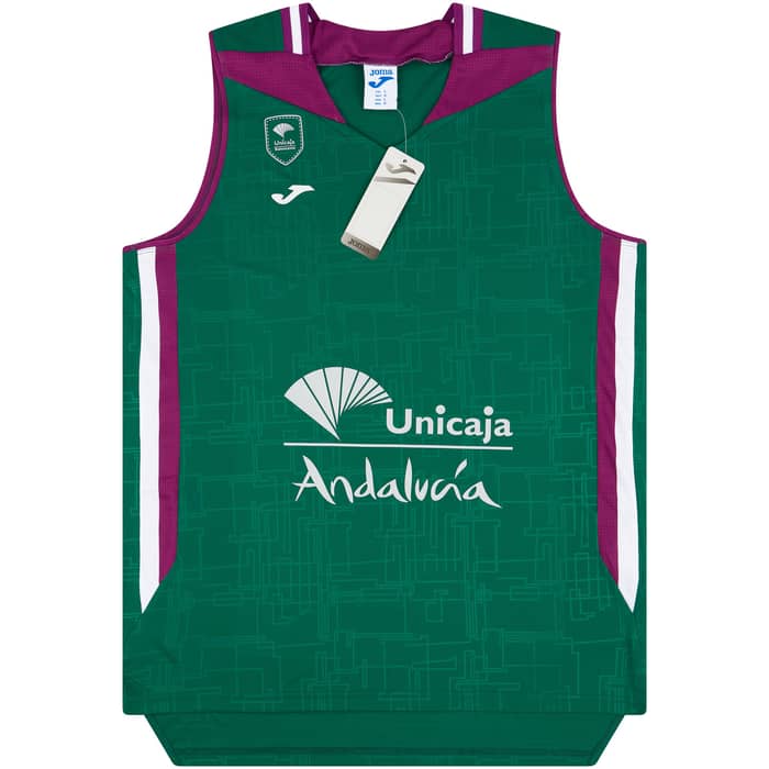 2020-21 Unicaja Baloncesto Malaga Home Tank Top/Vest - NEW