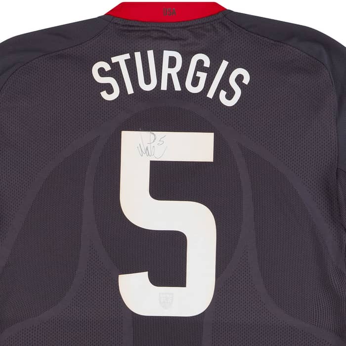 2008 USA U-23 Match Issue Signed Away Shirt Sturgis #5