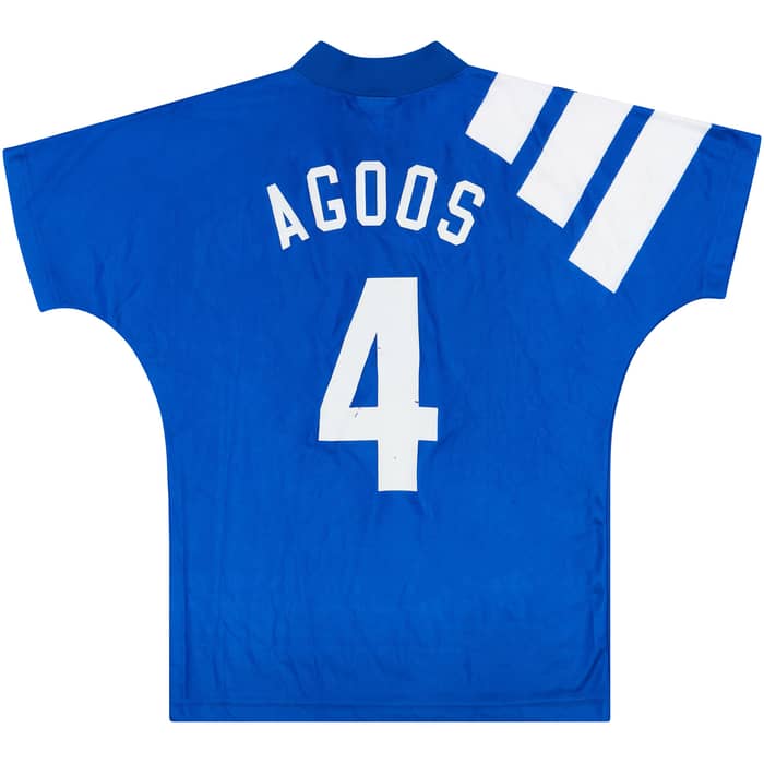 1992-94 USA Match Issue Signed Away Shirt Agoos #4