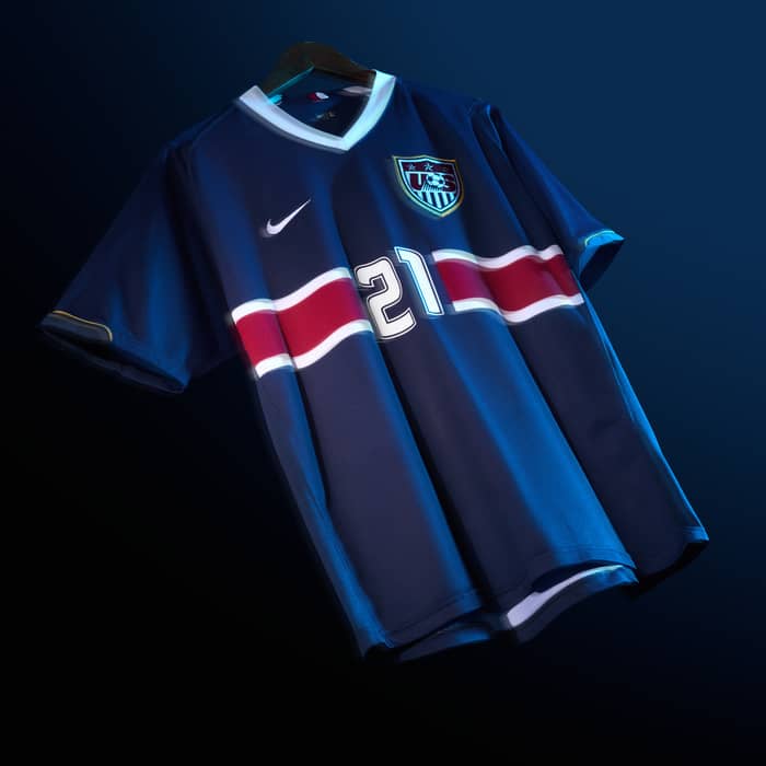 2006-07 USA Away Shirt Donovan #21 - 8/10 - (L)