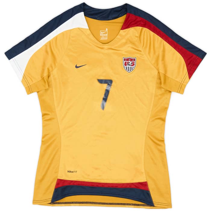 2007-08 USA Women Away Shirt Boxx #7 - 9/10 - (Women's S)