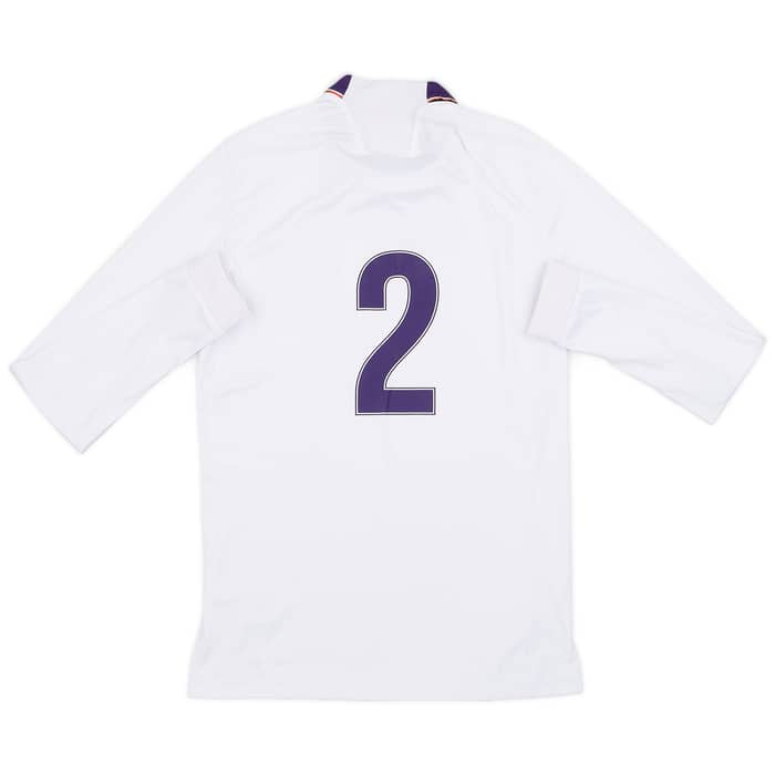 2016-17 Fiorentina Away L/S Shirt #2 - 8/10 - (S)