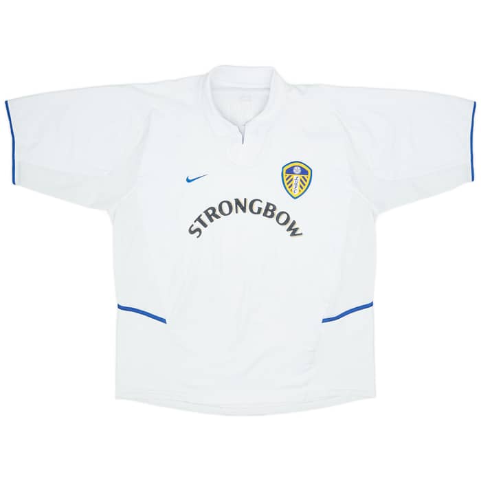 2002-03 Leeds United Home Shirt Fowler #27 - 8/10 - (XXL)