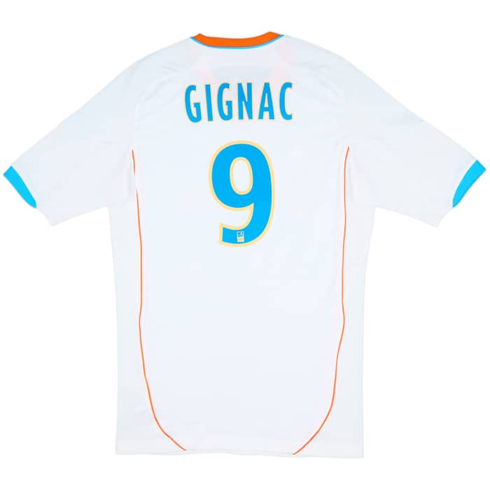 2012-13 Olympique Marseille Home Shirt Gignac #9 (XL)