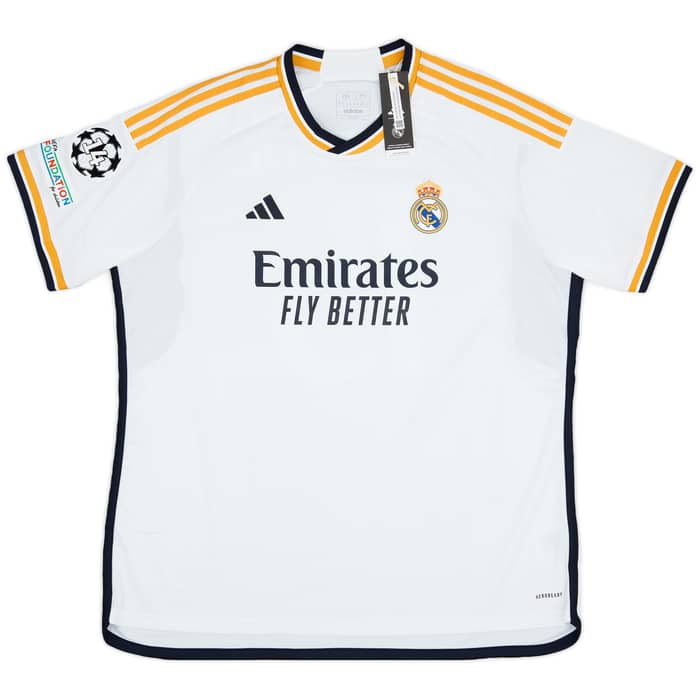 2023-24 Real Madrid Home Shirt Valverde #15 (XXL)
