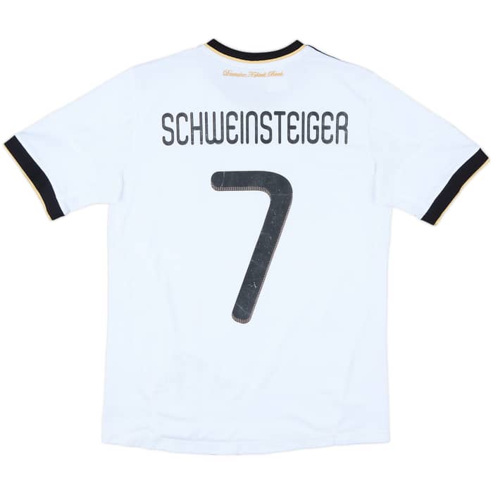 2010-11 Germany Home Shirt Schweinsteiger #7 - 6/10 - (L.Boys)