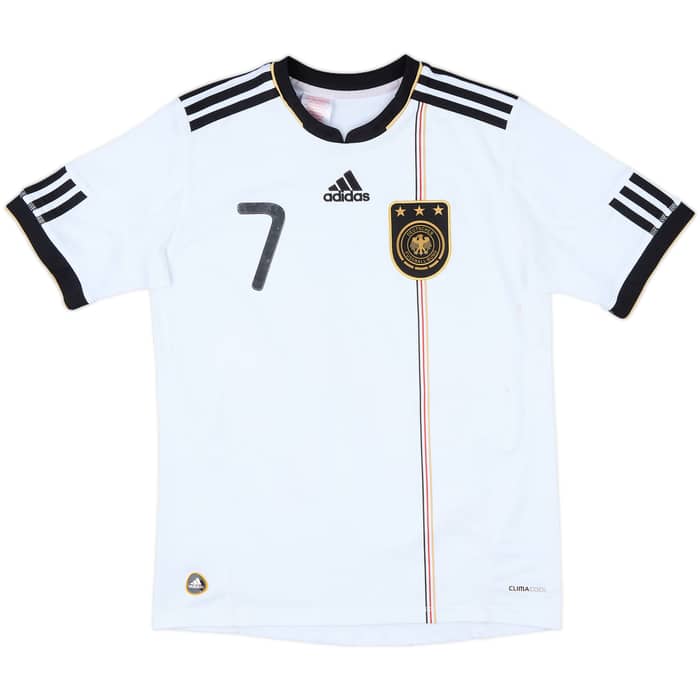 2010-11 Germany Home Shirt Schweinsteiger #7 - 6/10 - (L.Boys)