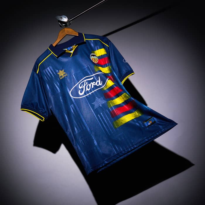 1996-97 Valencia Away Shirt - 8/10 - (XL)
