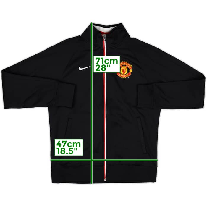 2012-13 Manchester United Nike Track Jacket - 9/10 - (S)