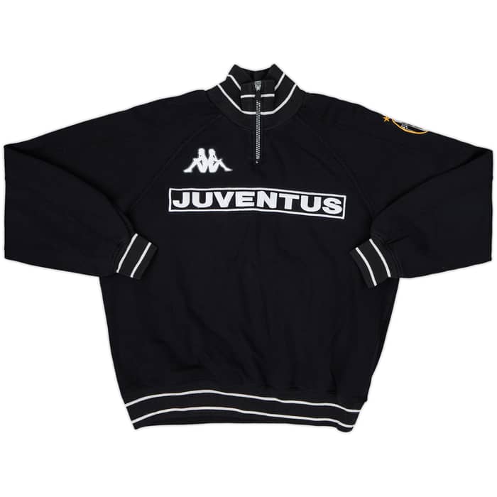 1998-99 Juventus Kappa 1/4 Zip Drill Top - 9/10 - (S)