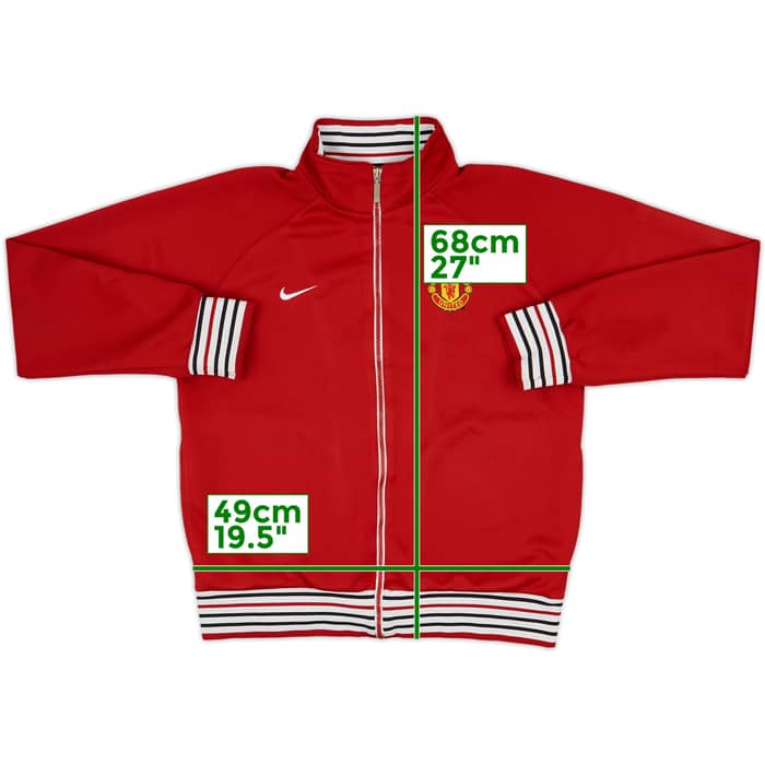 2006-07 Manchester United Nike Track Jacket - 9/10 - (M)