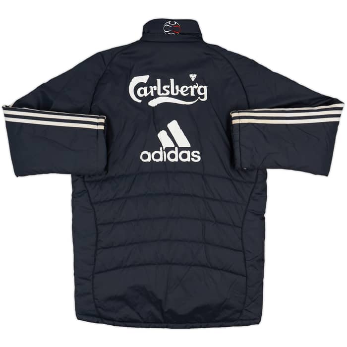 2006-07 Liverpool adidas Padded Bench Coat - 5/10 - (L.Boys)