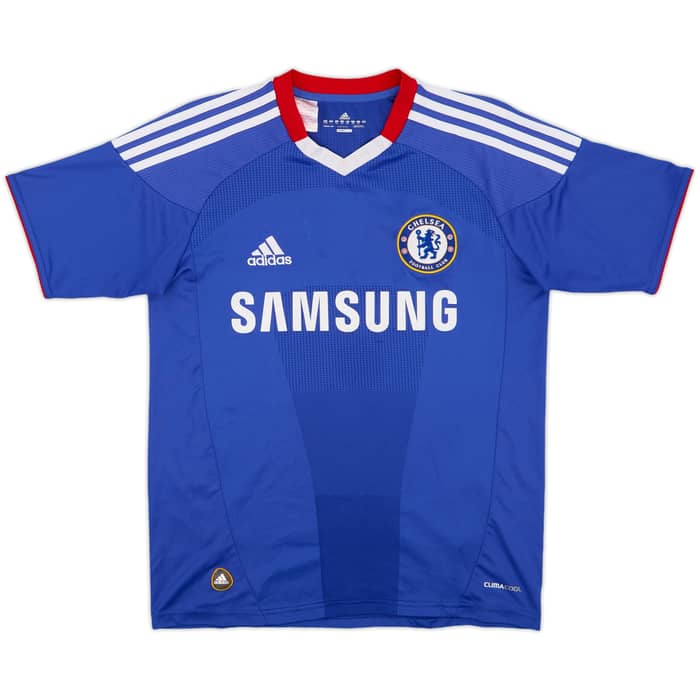 2010-11 Chelsea Home Shirt Drogba #11 - 8/10 - (L.Boys)